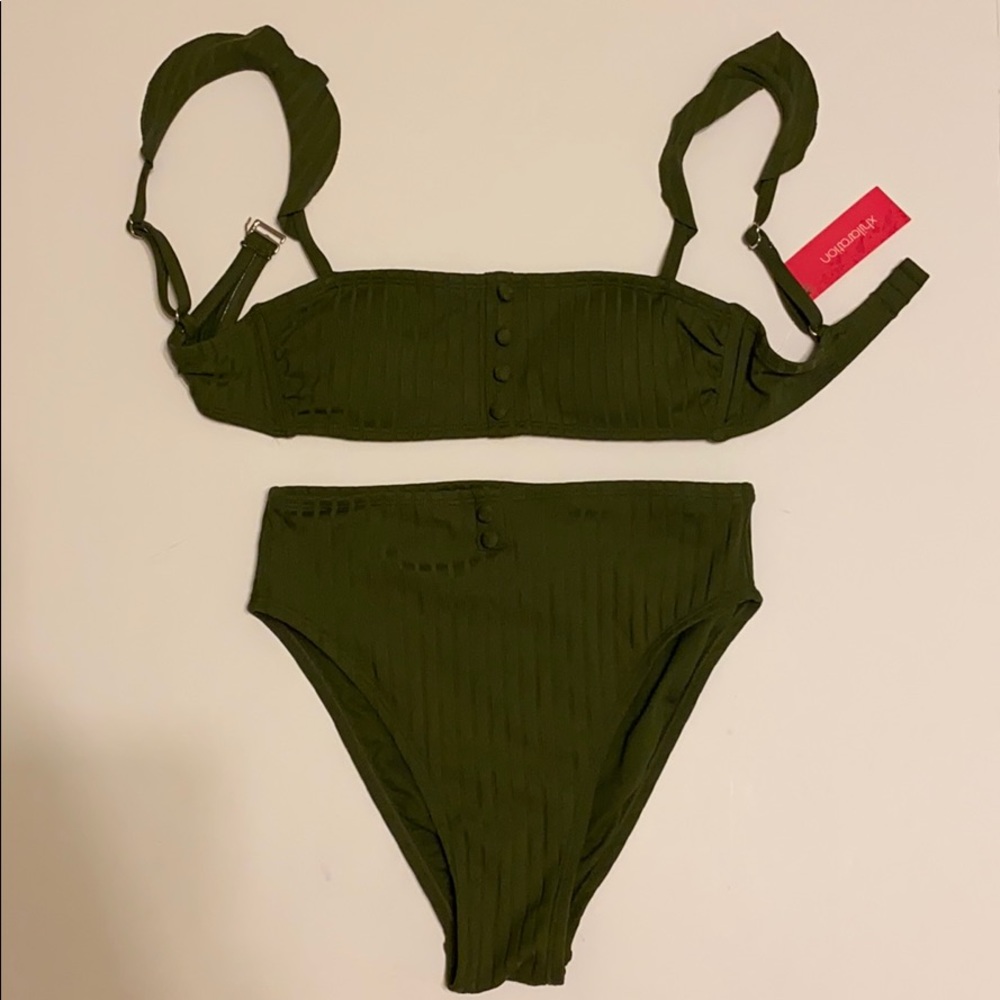 Xhilaration high waisted swimsuit